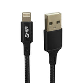 Cable Usb Tipo Lightning Ghia 1 Metro Nylon Color Negro